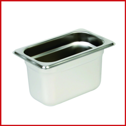 Stainless Steel Gastronorm Container - GN 1/9 - 150mm